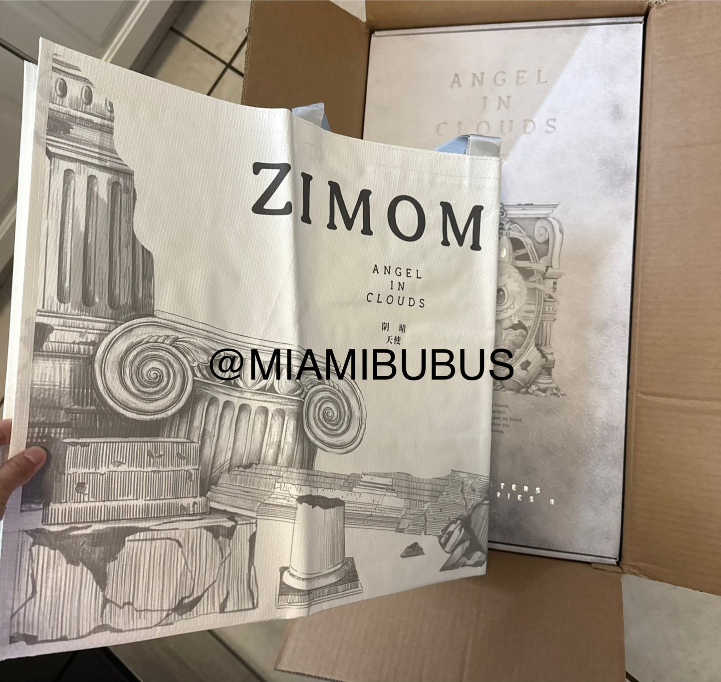 ZIMOMO - Angel in Clouds
