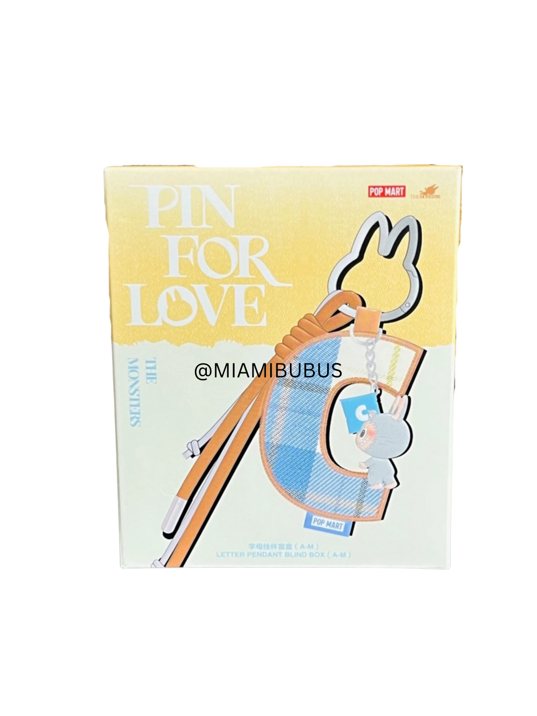 Pin For Love Letter Pendants - A/M
