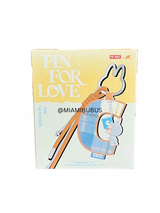 Pin For Love Letter Pendants - A/M