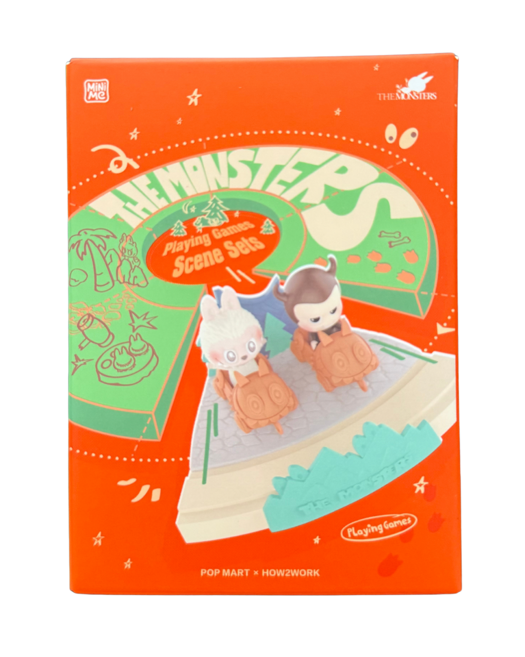 The Monsters Playing Games Series Scene Sets